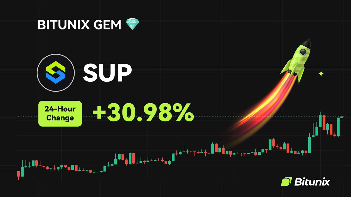 لیست شدن توکن SUP در صرافی بیت یونیکس در مرداد ۱۴۰۴