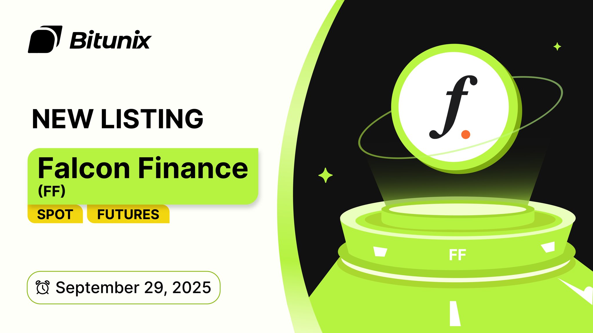 معرفی توکن FalconStable $FF در بیت یونیکس در مهر ۱۴۰۴