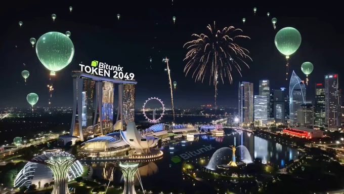 مراسم ویژه بیت یونیکس در TOKEN2049 سنگاپور