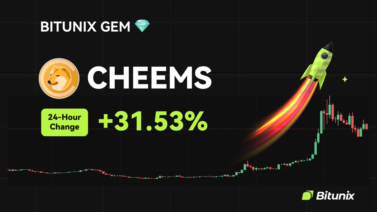 نوسان قیمت توکن CHEEMS در صرافی بیت یونیکس