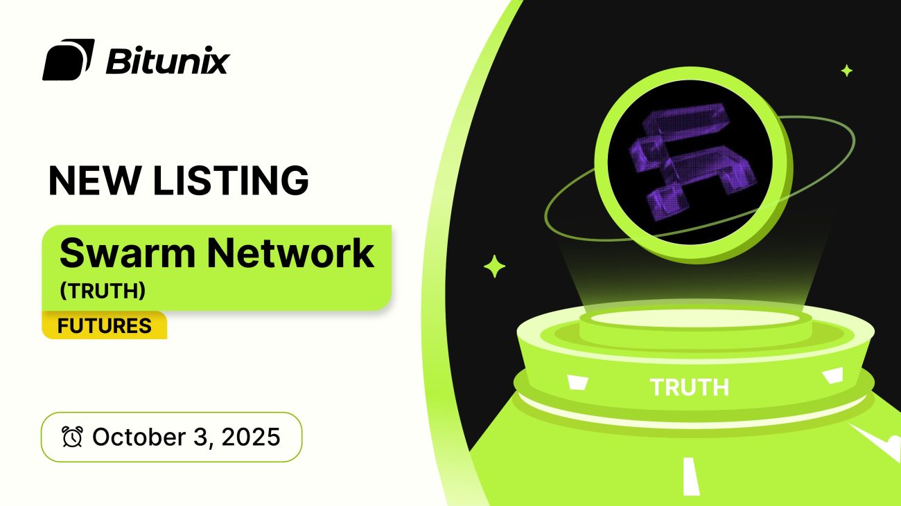 آغاز معاملات فیوچرز توکن $TRUTH در صرافی بیت یونیکس در تاریخ ۳ اکتبر ۲۰۲۵