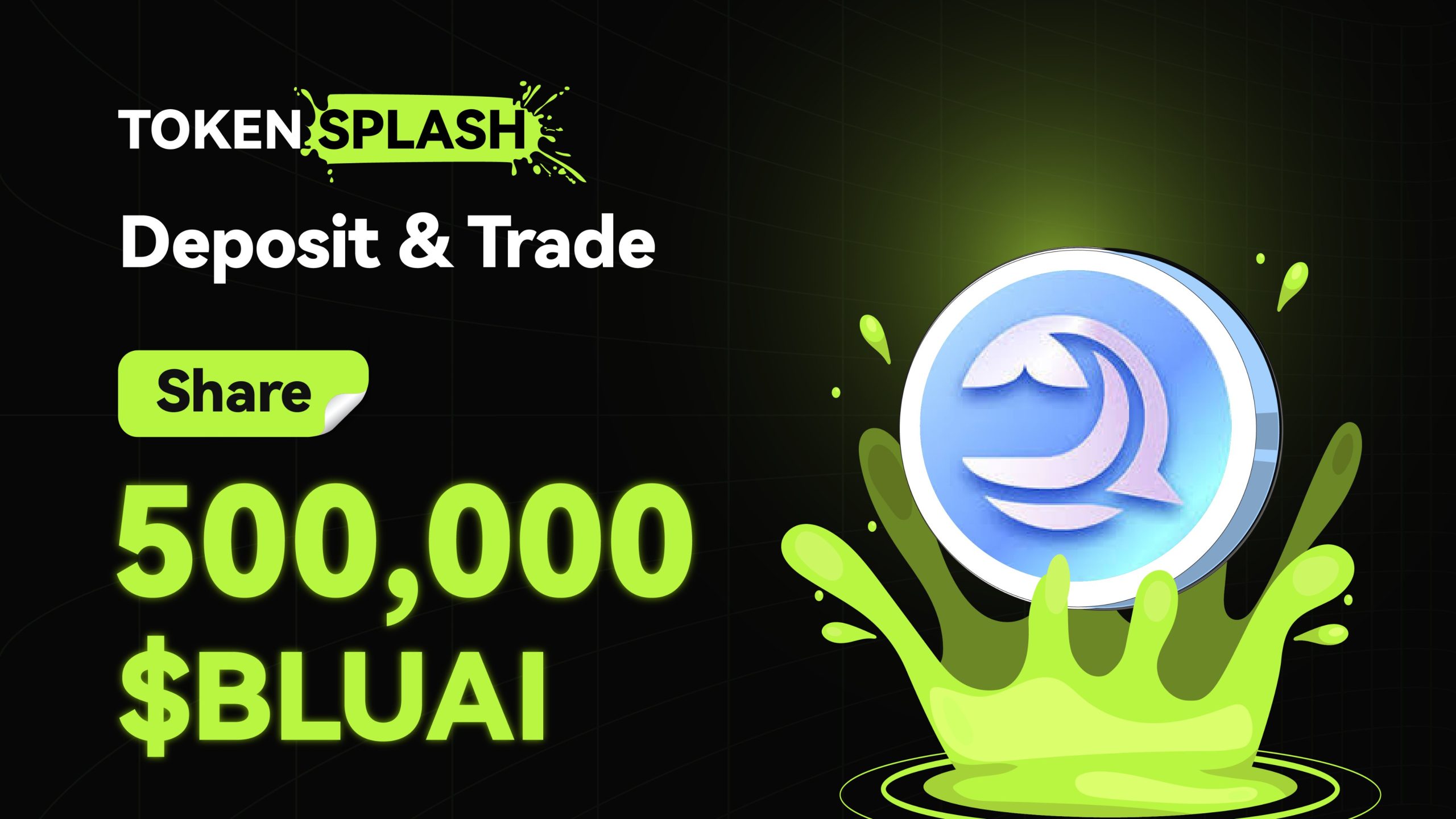 رویداد تبادل توکن BLUAI در صرافی بیت یونیکس در مهر ۱۴۰۴