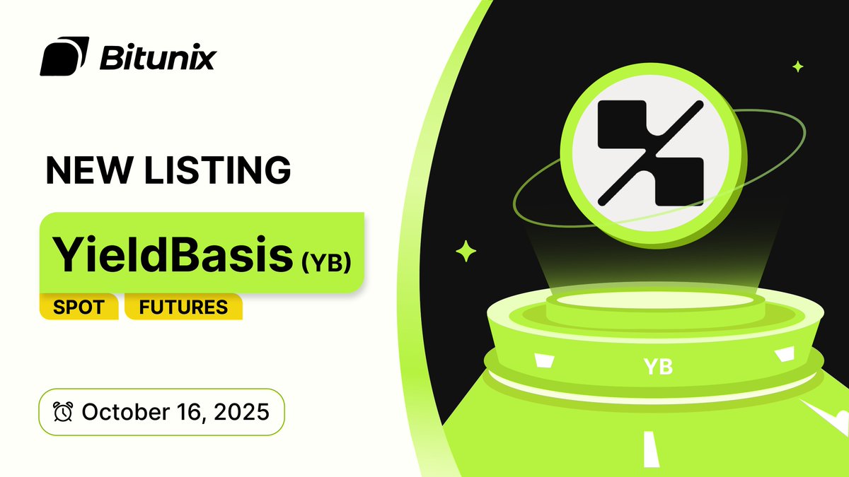 آغاز معاملات توکن YB در صرافی بیت یونیکس در اکتبر ۲۰۲۵
