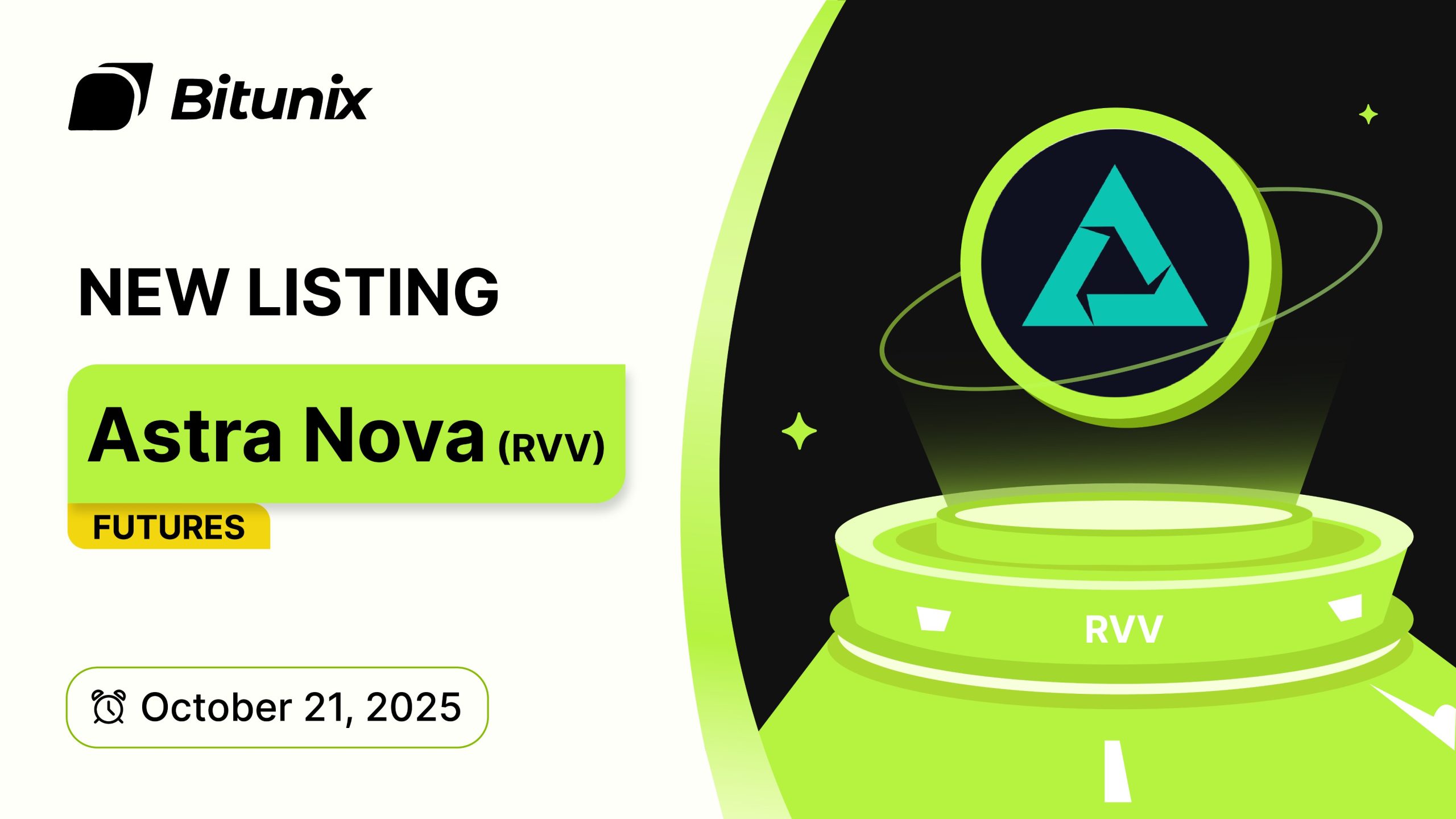 معامله توکن RVV در صرافی بیت یونیکس