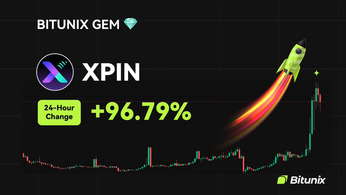 رشد چشمگیر توکن XPIN در صرافی بیت یونیکس در ۱۸ اکتبر ۲۰۲۵