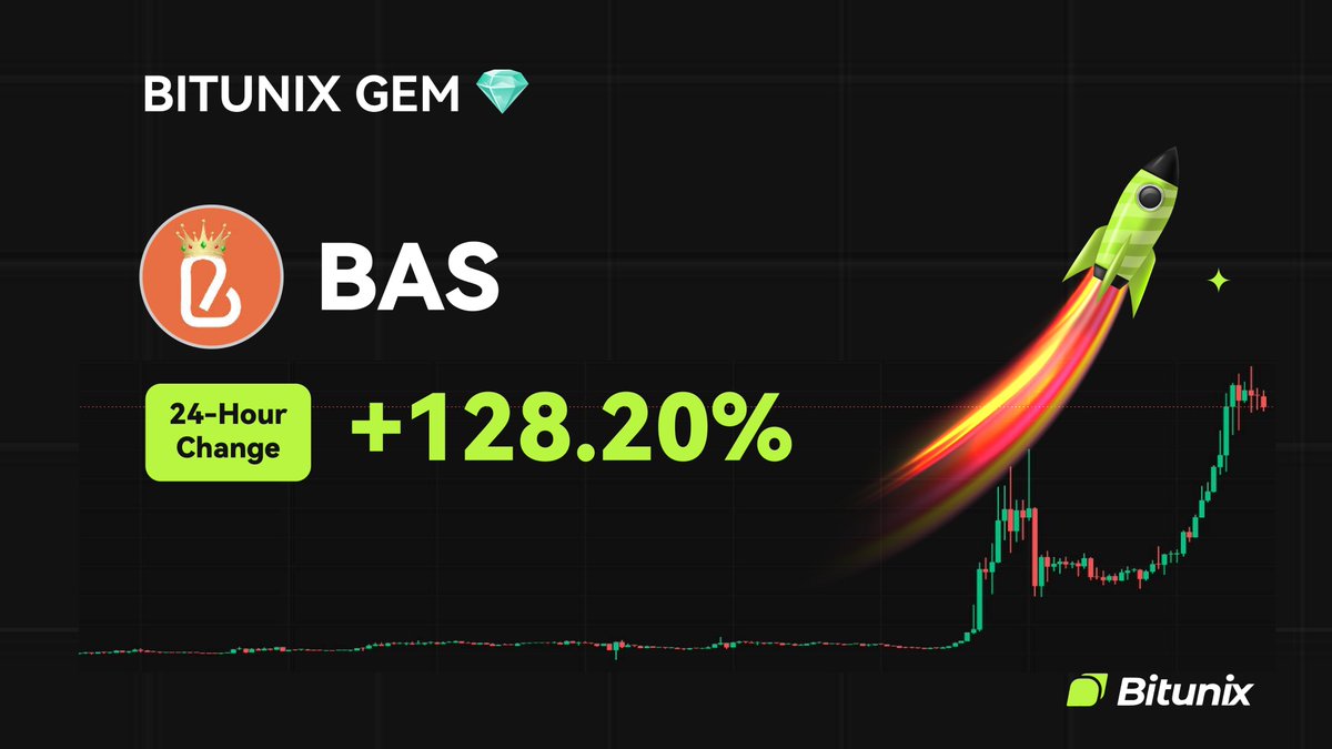 افزایش قیمت توکن BAS در صرافی بیت یونیکس در اکتبر ۲۰۲۵