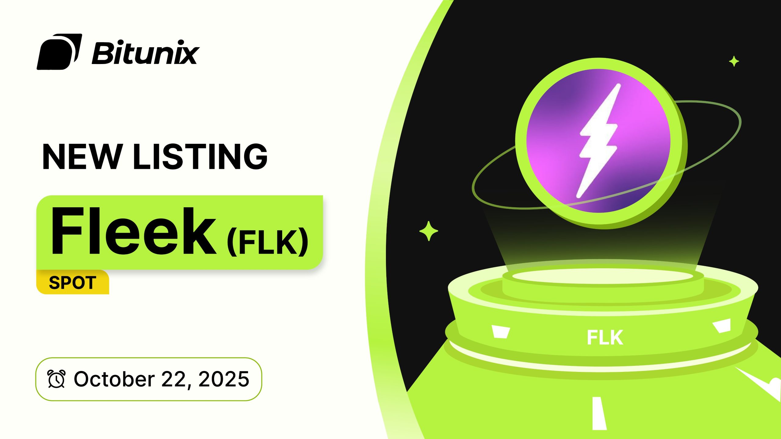 آغاز معاملات توکن FLK در صرافی بیت یونیکس در اکتبر ۲۰۲۵