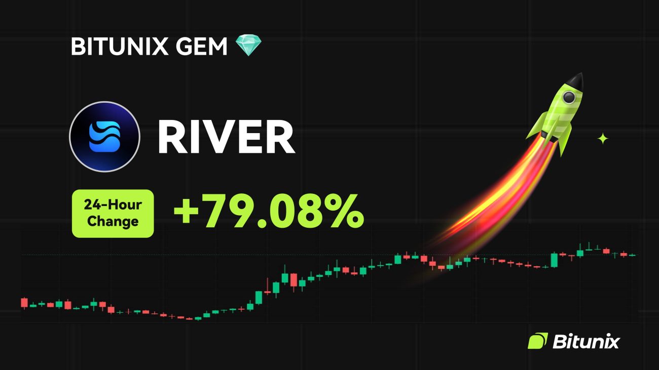 افزایش ارزش توکن RIVER در صرافی بیت یونیکس در مهر ۱۴۰۴