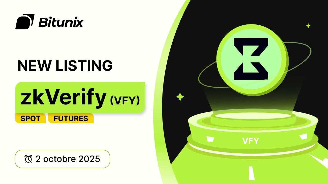 آغاز معاملات توکن VFY در صرافی بیت یونیکس در ماه اکتبر ۲۰۲۵