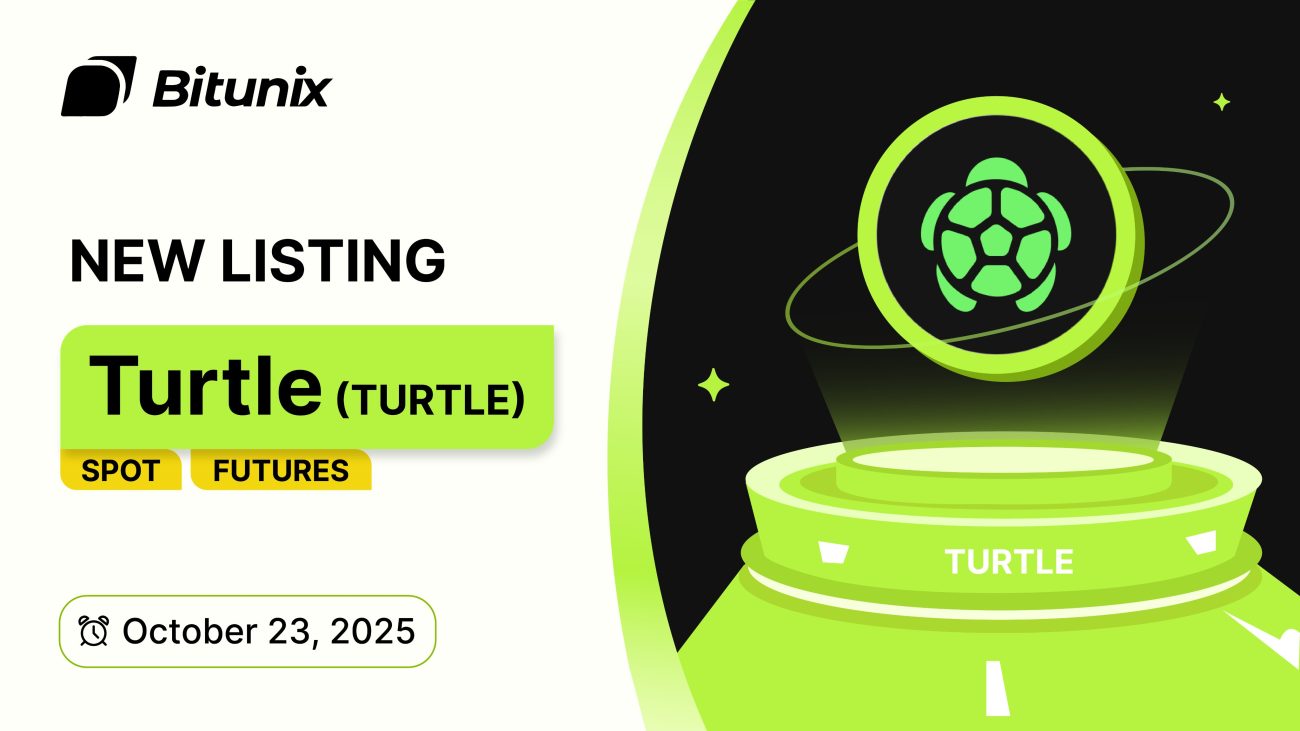 آغاز معاملات ارز دیجیتال TURTLE در صرافی بیت یونیکس در آبان ۱۴۰۴