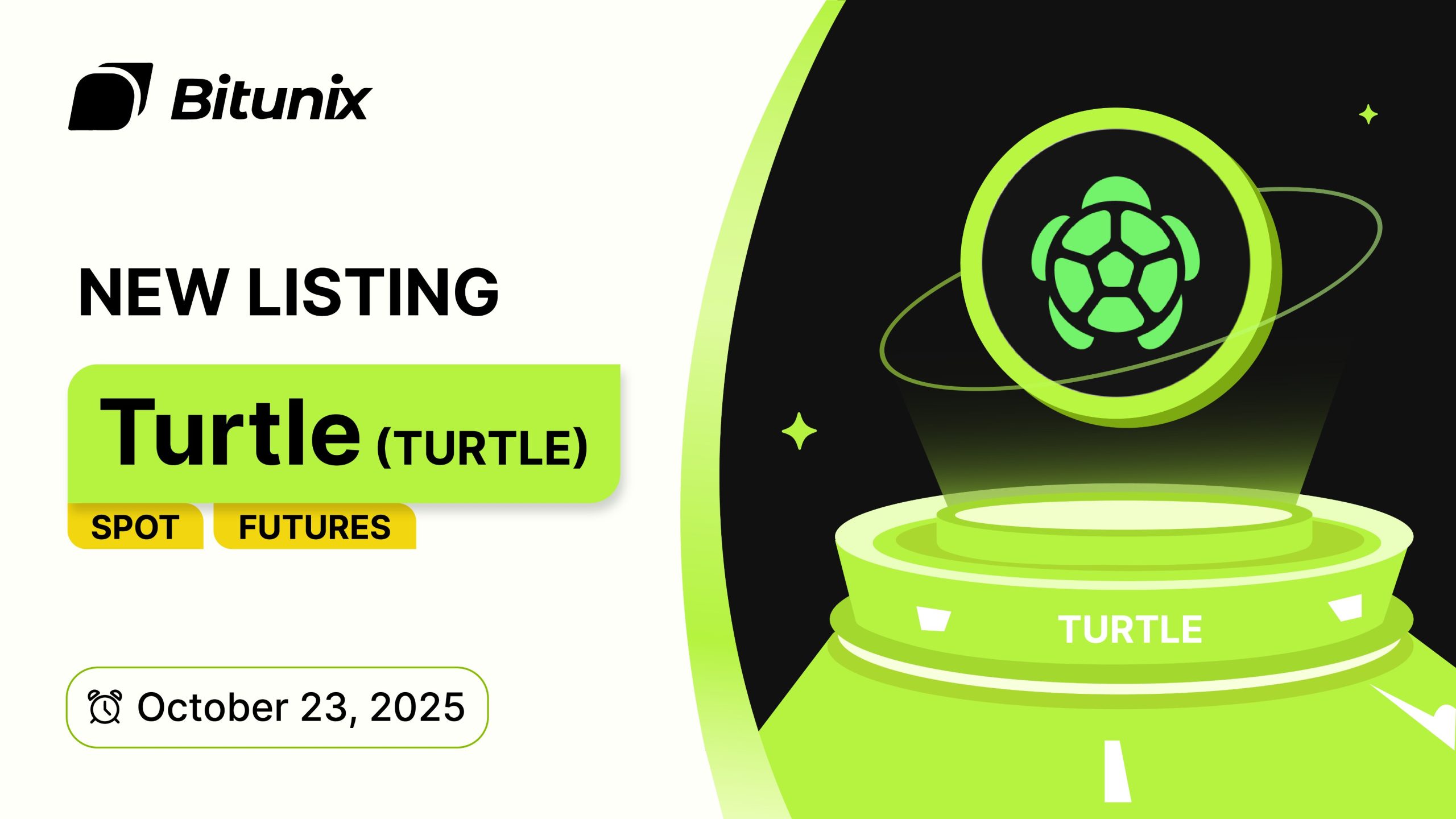 آغاز معاملات ارز دیجیتال TURTLE در صرافی بیت یونیکس در آبان ۱۴۰۴