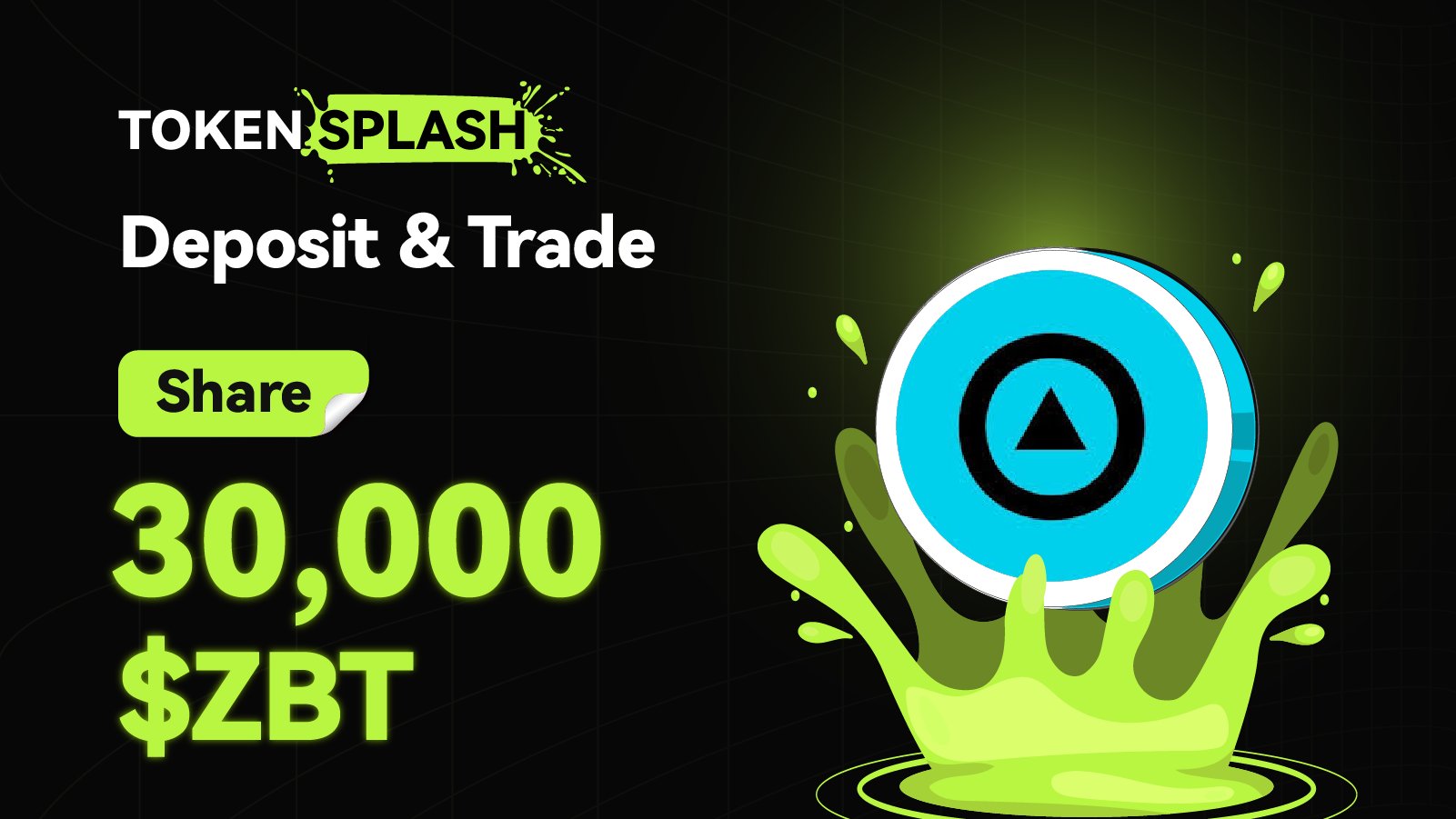 رویداد Token Splash بیت یونیکس با جایزه ۳۰,۰۰۰ توکن ZBT