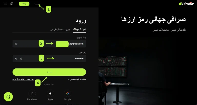 مشکل ورود به بیت یونیکس