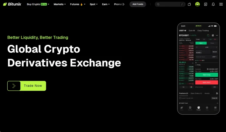 چارت بیت یونیکس در تریدینگ ویو