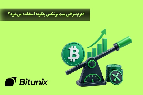 آموزش اهرم صرافی بیت یونیکس